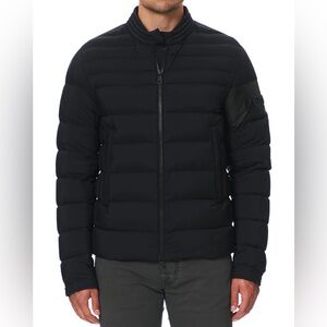 Moncler men’s black down jacket